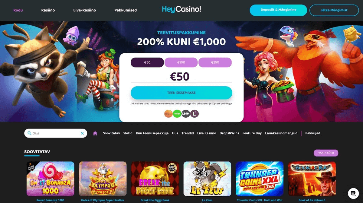 Hey Casino Nederland – Jouw Premium Gaming Portal in 2026 image 1
