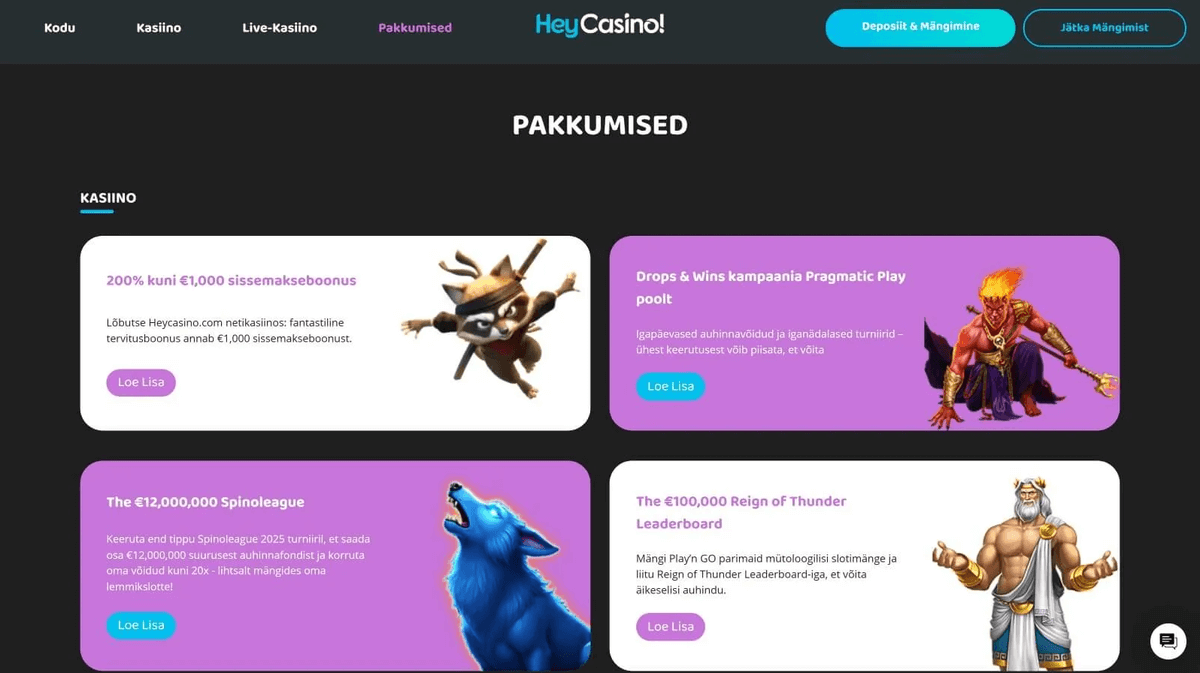 Hey Casino Nederland – Jouw Premium Gaming Portal in 2026 image 3